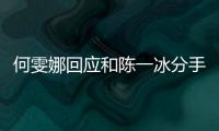 何雯娜回应和陈一冰分手原因始末 证实陈一冰劈腿属实