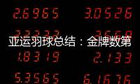 亚运羽球总结：金牌数第一不足喜 单打连创历史新低惹人忧