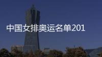 中国女排奥运名单2019 中国女排奥运资格赛球员名单14人