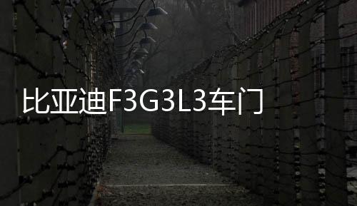 比亚迪F3G3L3车门喇叭前门音响速锐M6 宋 E5 后门改装喇叭扬声器